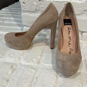 Dolce Vita Suede Heels, size 9